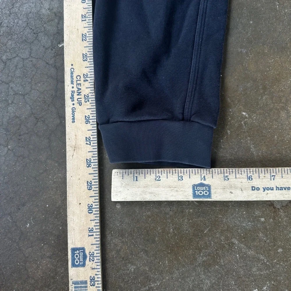 Nike Sweatpants Mens Large Black Excellent Fleece Joggers Swoosh Logo